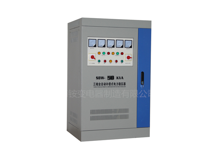 上海印刷机SBW-50KVA三相稳压器