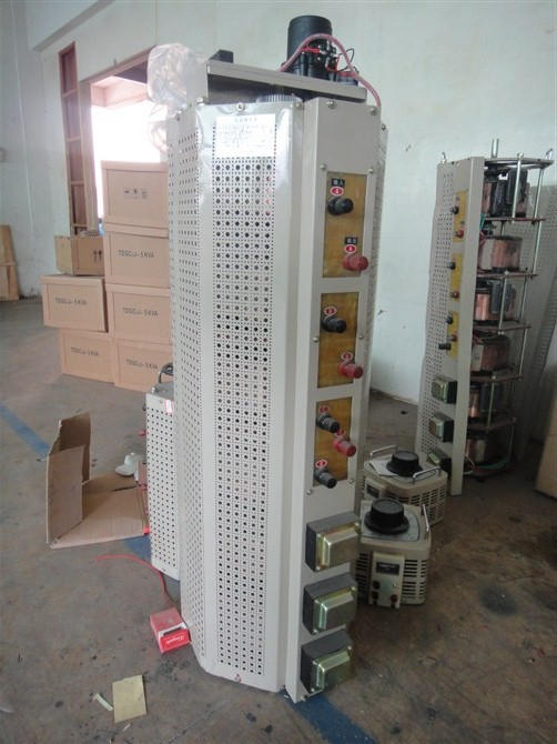 三相接触调压器 TSGC2J-92 容量:92kVA 输入:50Hz/380V 输出:0~430V/123.5A